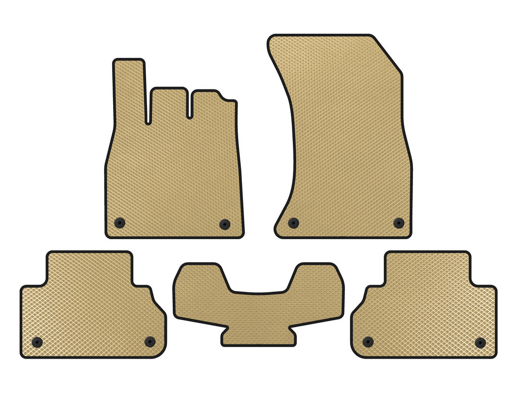 EVA Floor Mats (Beige) for Audi Q5 2017-2025 - image 1