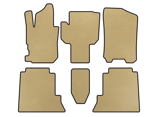 EVA Floor Mats (Beige) for Honda FR-V 2004-2009 - image 1