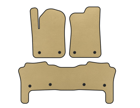 EVA Floor Mats (Beige) for Infiniti QX56 2010-2013 - image 1