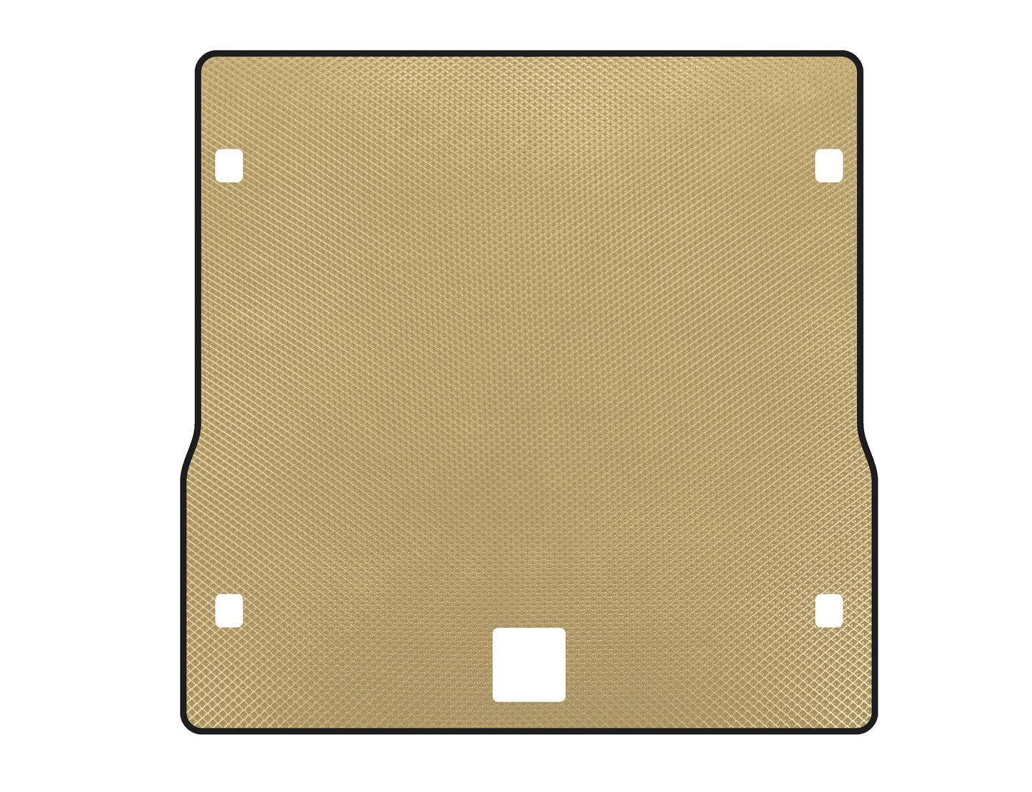 Trunk Mat (2017-2021, SW, Beige) for Peugeot 308 2014-2021 - image 1
