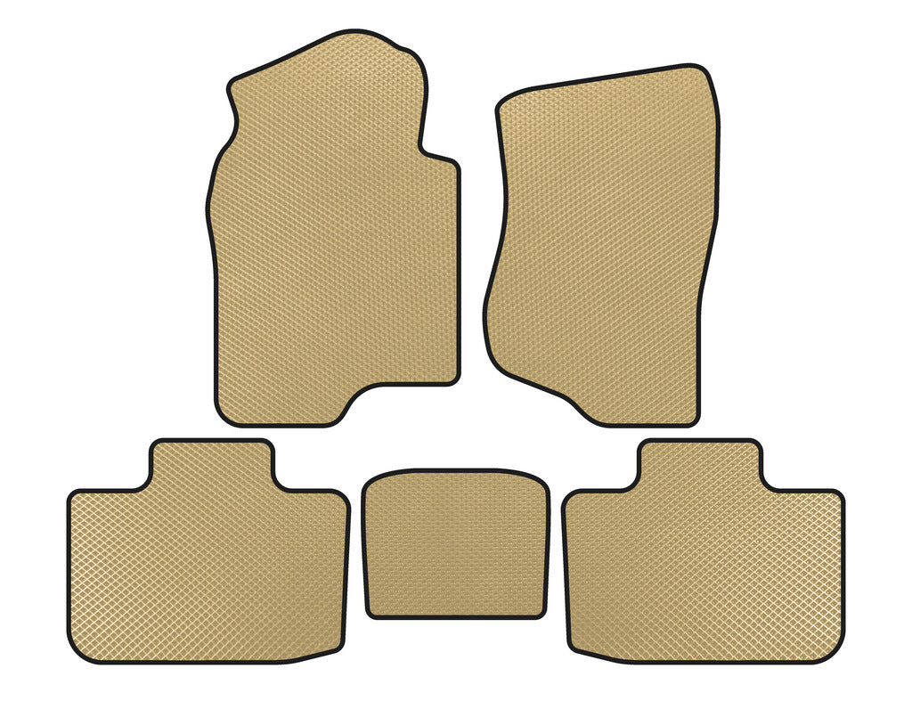 EVA Floor Mats (2 Rows, Beige) for Cadillac Escalade 2007-2014 - image 1