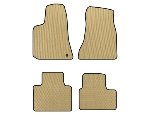 EVA Floor Mats (2005-2010, Beige) for Dodge Charger 2005-2010 - image 1