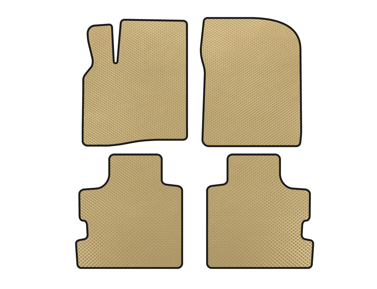EVA Floor Mats (Beige) for Chrysler Pacifica 2004-2008 - image 1