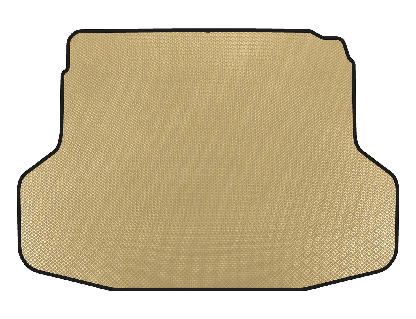 EVA Trunk Mat (Coupe, Beige) for Honda Civic Sedan VII 2001-2006 - image 1