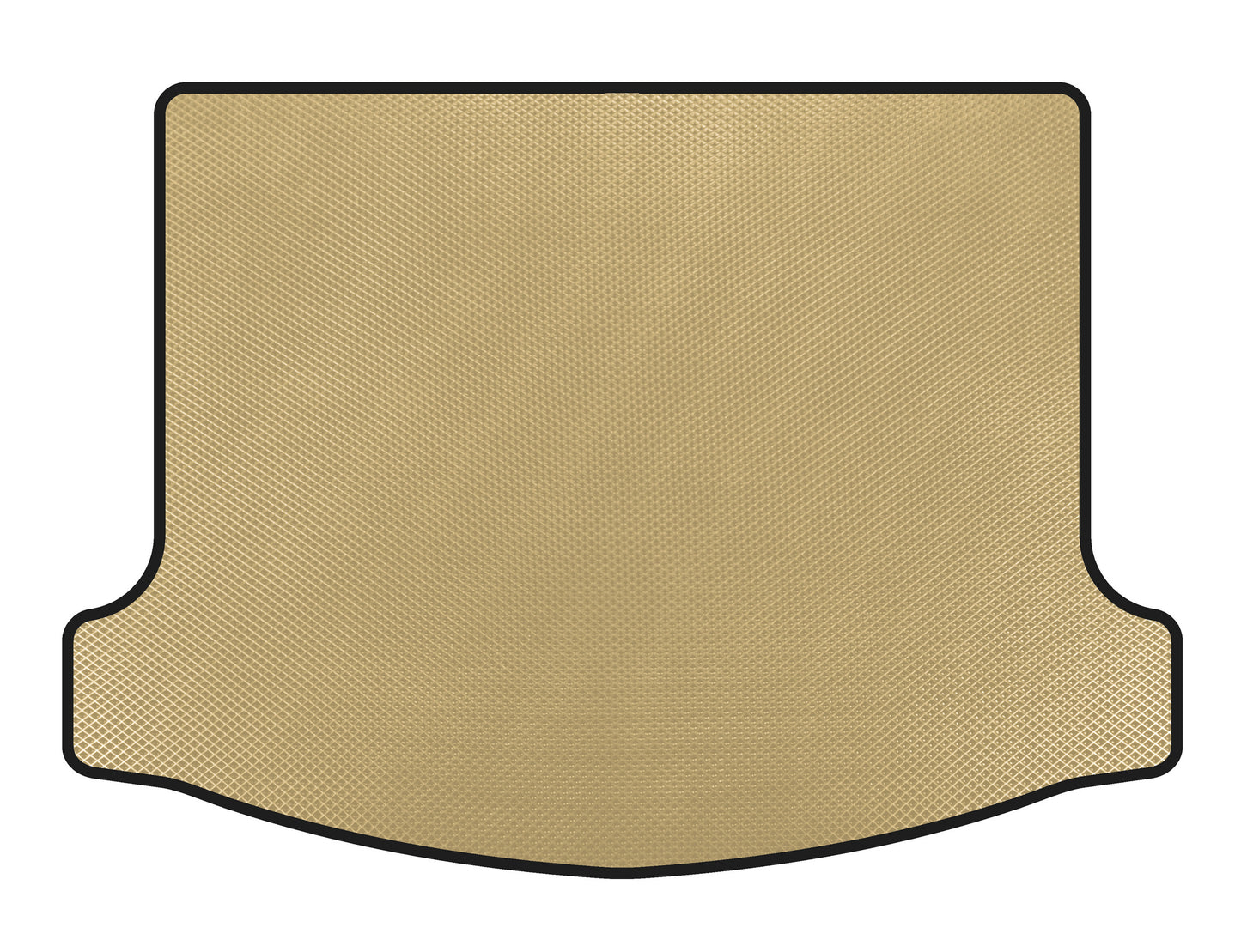 Trunk mat (HB, 3-door, Beige) for Honda Civic HB 2006-2012 - image 1