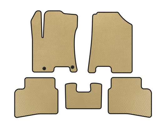 EVA Floor Mats (Beige) for Hyundai Venue 2019- - image 1