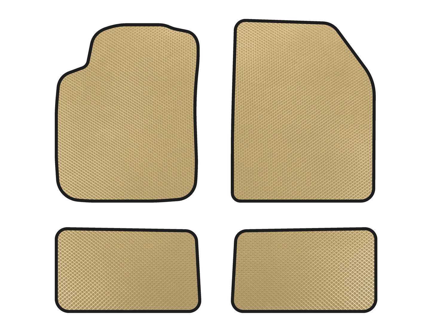 EVA Floor Mats (Beige) for Suzuki Alto 2009-2014 - image 1