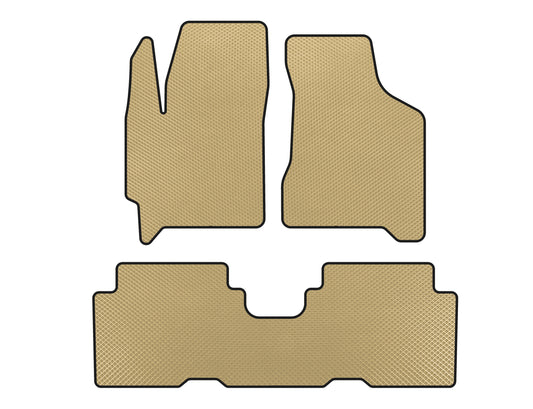EVA Floor Mats (Beige) for Kia Carens 1999-2012 - image 1