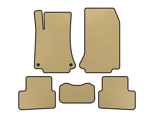 EVA Floor Mats (Beige) for Mercedes A-сlass W176 2012-2018 - image 1