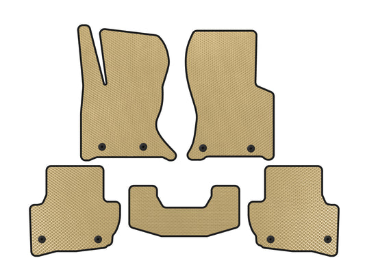 EVA Floor Mats (Beige) for Range Rover Velar 2017- - image 1