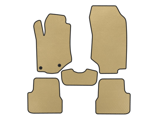 EVA Floor Mats (Beige) for Opel Mokka 2021- - image 1