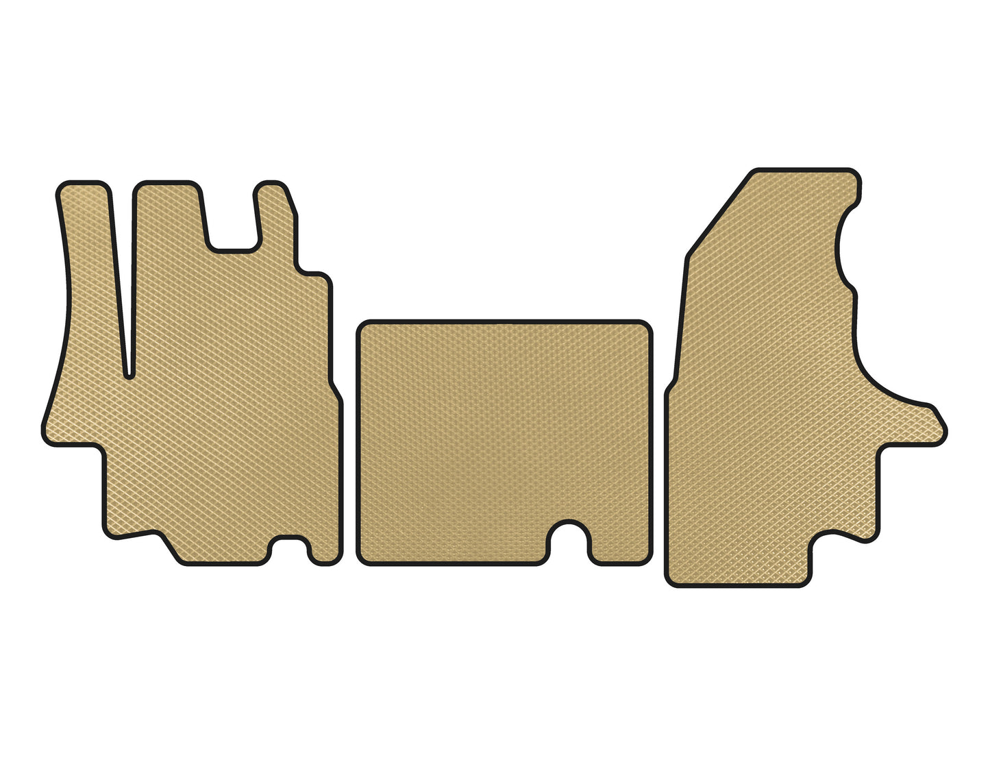 EVA Floor Mats (Beige) for Opel Movano 2004-2010 - image 1