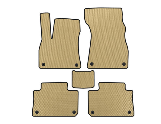 EVA Floor Mats (Beige) for Audi e-Tron 2018-2022 - image 1