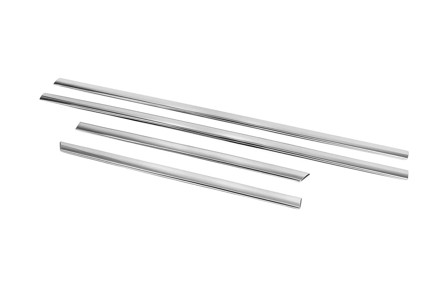 Door Mouldings Stainless Steel (4 pcs) for Volkswagen Bora 1998-2004 - image 2