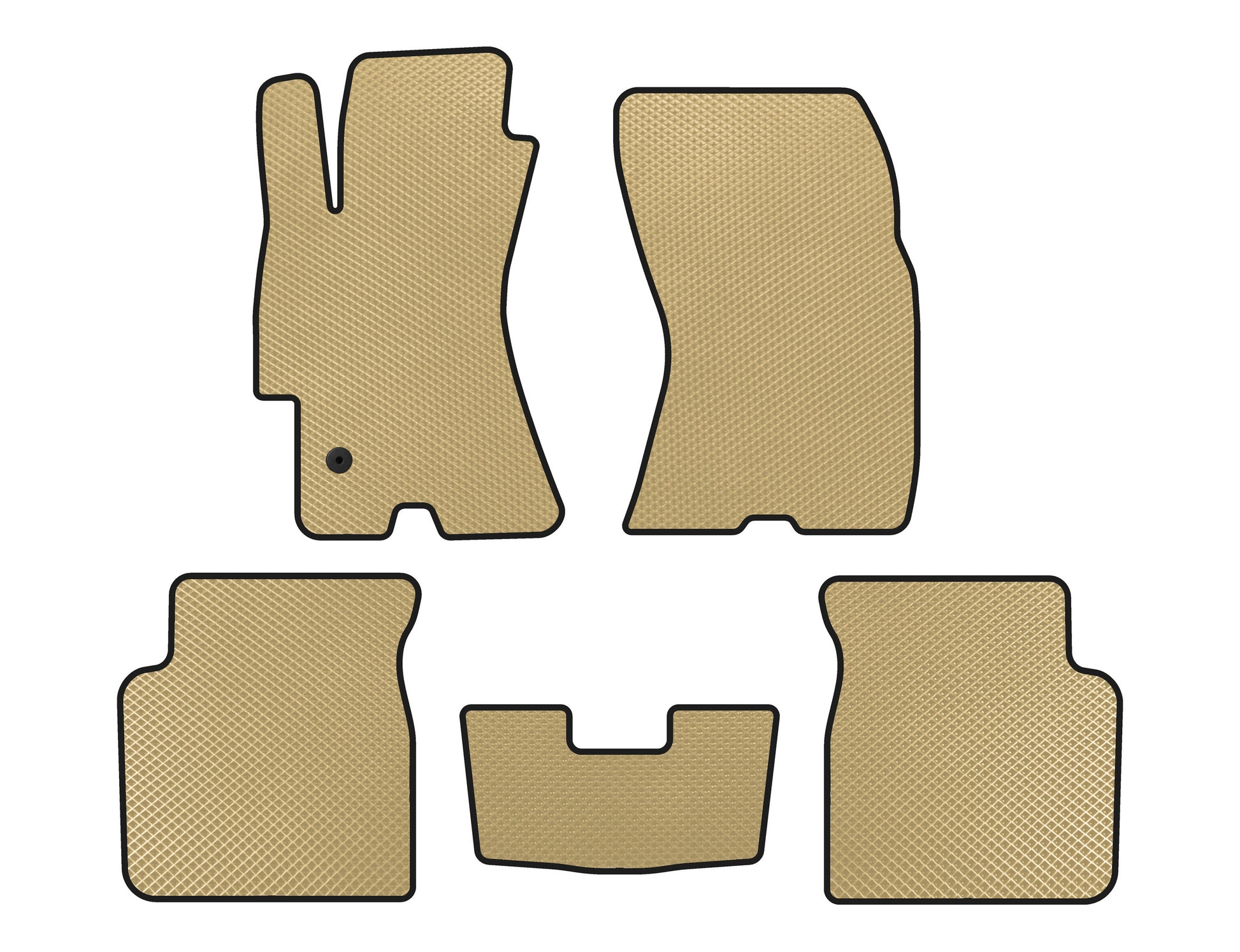 EVA Floor Mats (Beige) for Subaru Outback 2005-2009 - image 1