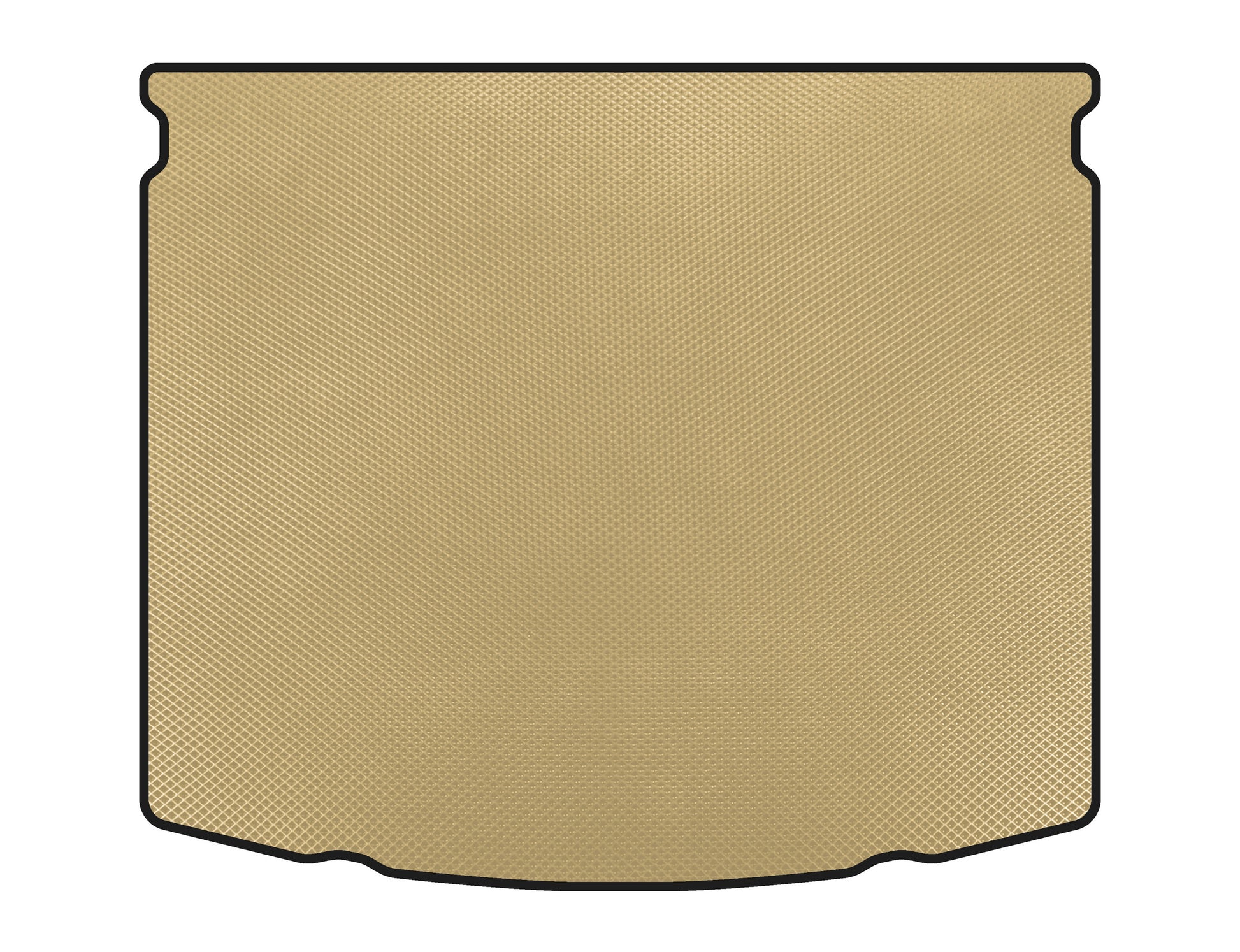Trunk mat (HB, Beige) for Mazda 3 2013-2019 - image 1