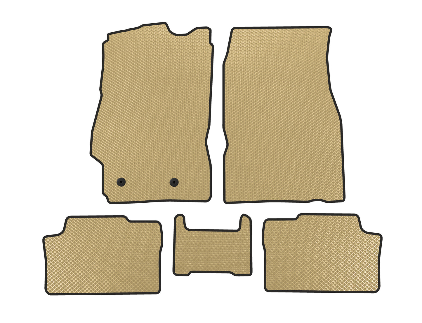EVA Car Mats (SD, Beige) for BYD E5 - image 1