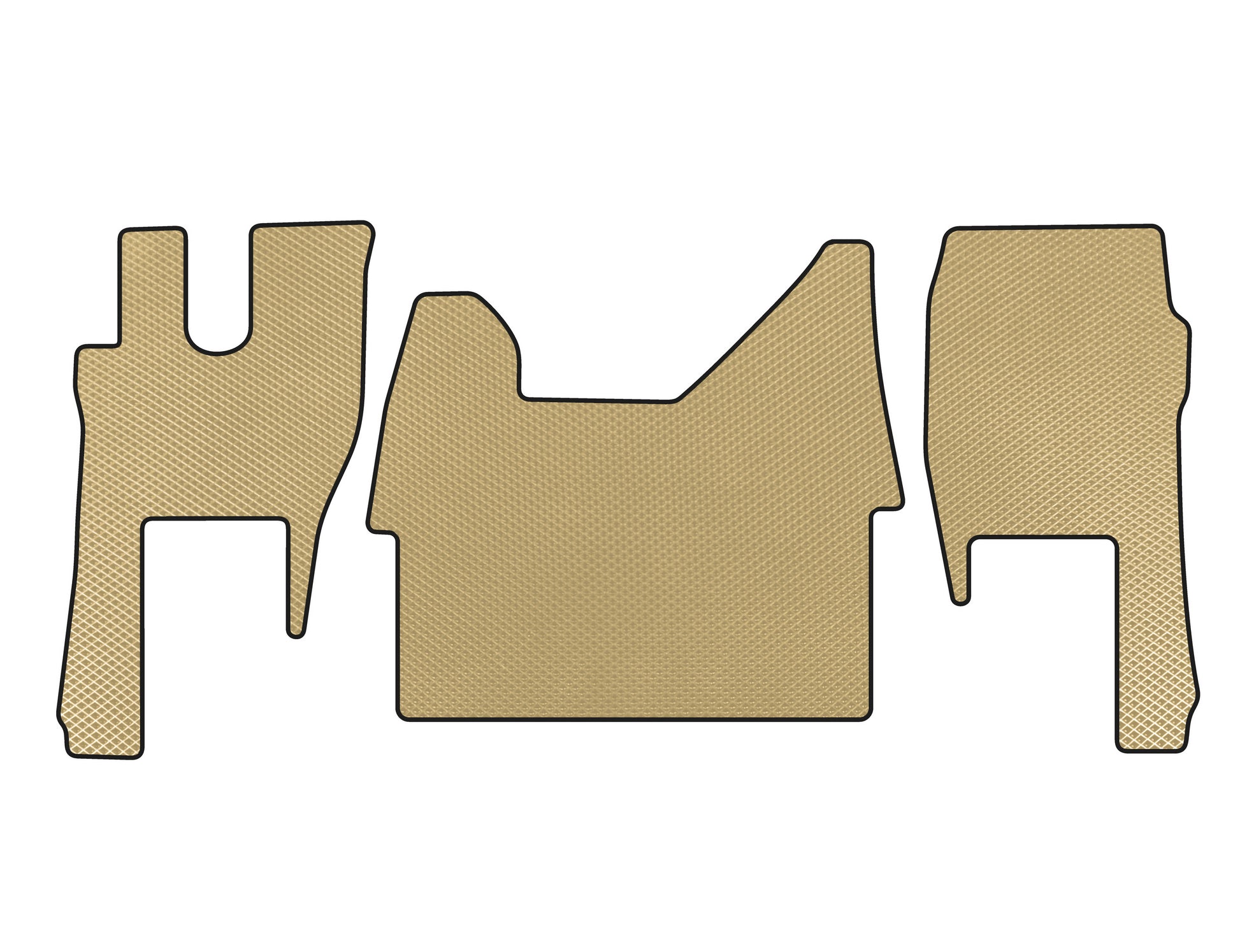 EVA Floor Mats (Beige) for Ford F-MAX 2018-2023 - image 1