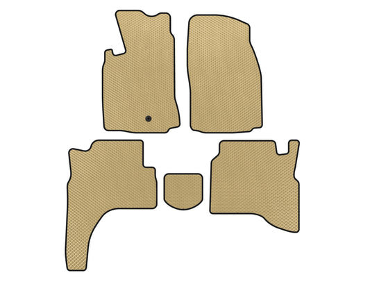 EVA Floor Mats (Beige) for Mitsubishi Pajero Sport 1996-2007 - image 1