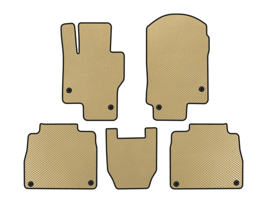 EVA Floor Mats (Beige) for Mercedes GLS X167 2019- - image 1