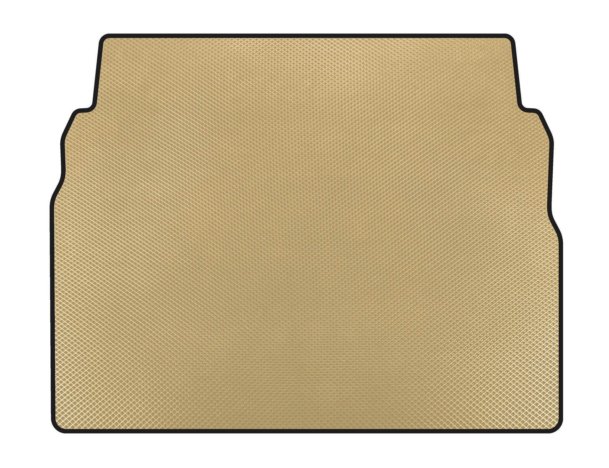 Trunk mat (1995-1999, SD, Not all-wheel drive, Beige) for Mercedes E-class W210 1995-2002 - image 1
