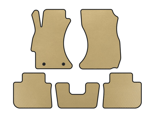 EVA Floor Mats (SD, Beige) for Subaru WRX 2014- - image 1