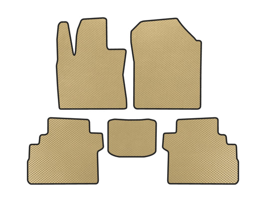 EVA Floor Mats (Beige) for JAC iEVS4 - image 1