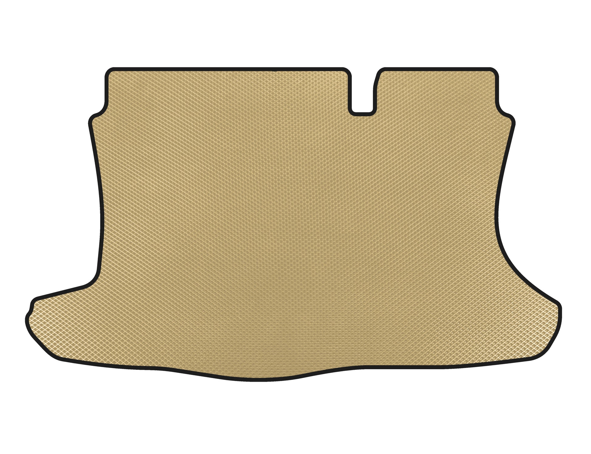 EVA Trunk Mat (2005-2012, HB, Beige) for Ford Fusion 2002-2009 - image 1