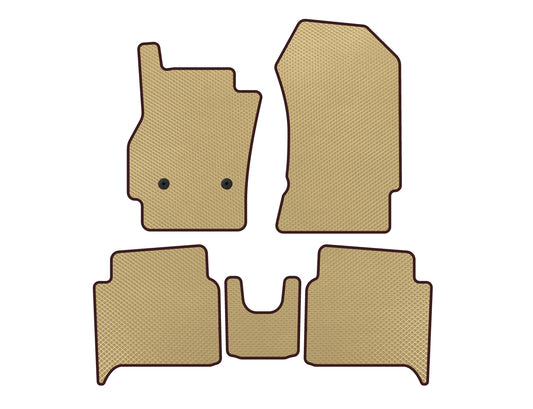 EVA Floor Mats (HB, Beige) for Renault Zoe 2012-2019 - image 1