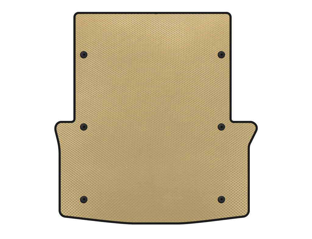 Trunk mat (for F30, All-wheel drive, Beige) for BMW 3 series F-30/31/34 2012-2019 - image 1