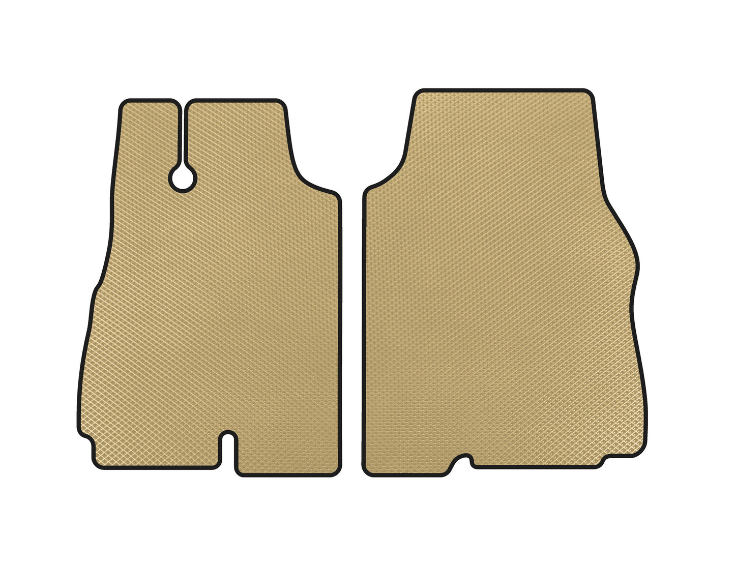 EVA Floor Mats (Beige) for Peugeot Boxer 1994-2006 - image 1