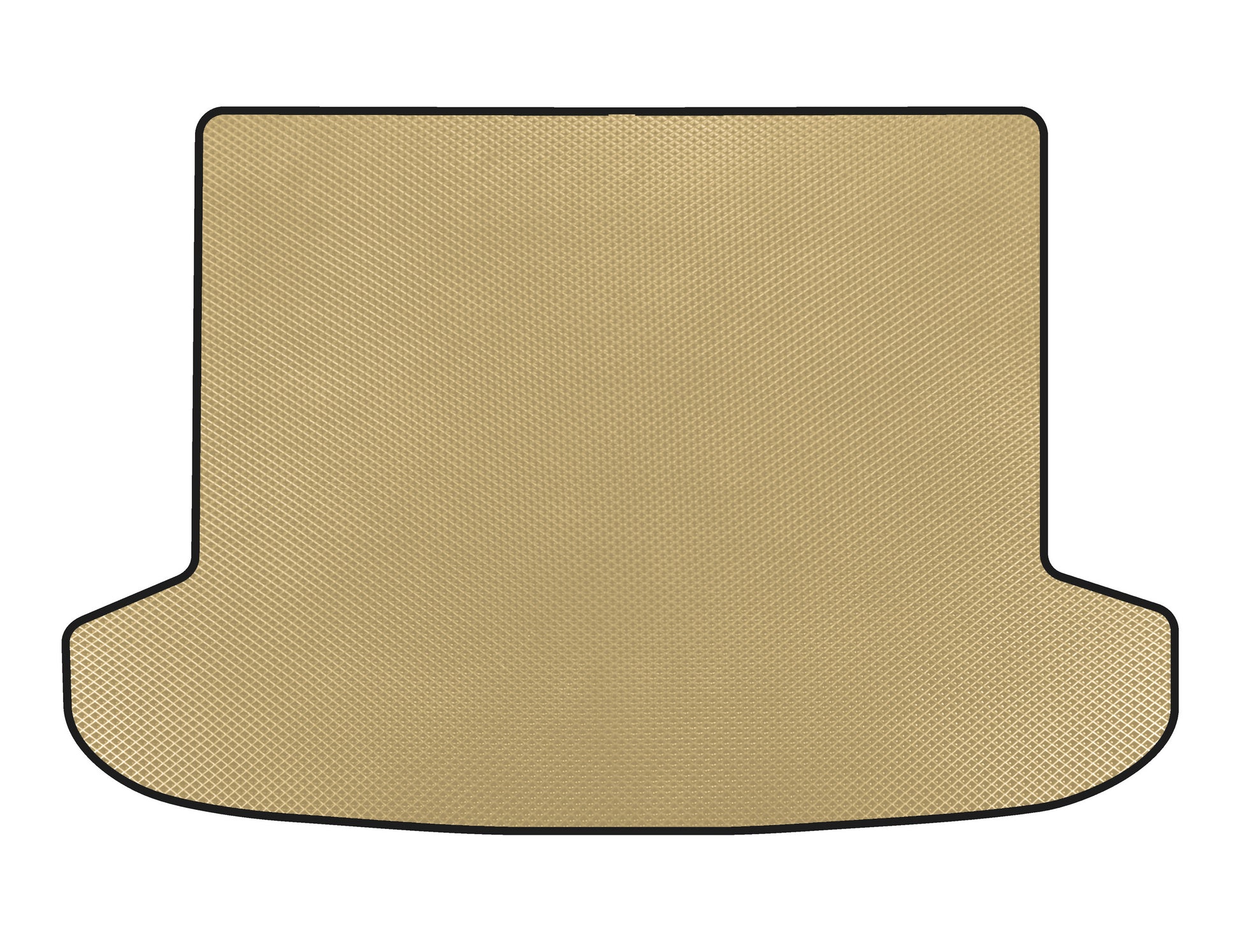 Trunk mat (Europe, Beige) for Hyundai Tucson TL 2016-2021 - image 1