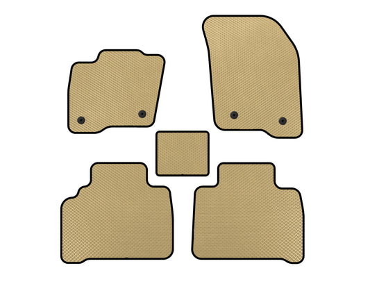 EVA Floor Mats (Beige) for Ford S-Max 2015- - image 1