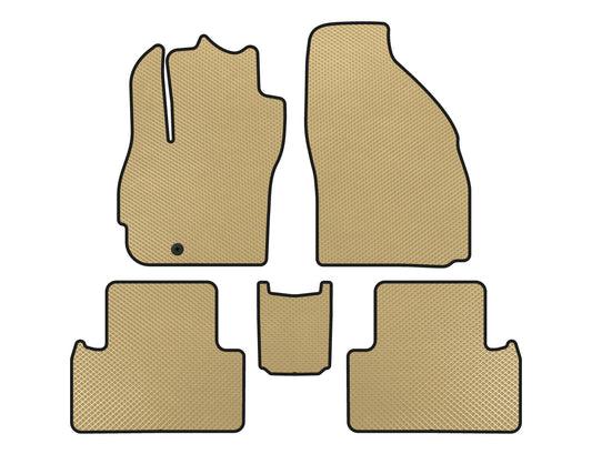 EVA Floor Mats (2 Rows, 7-Seater, Beige) for Mazda 5 2005-2009 - image 1