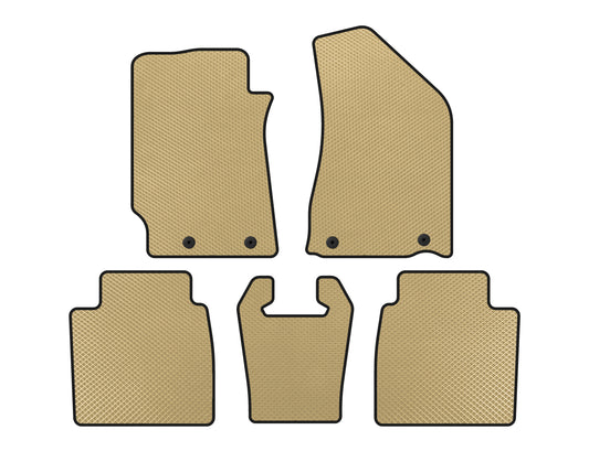 EVA Floor Mats (SD, Beige) for Geely Emgrand EC8 - image 1
