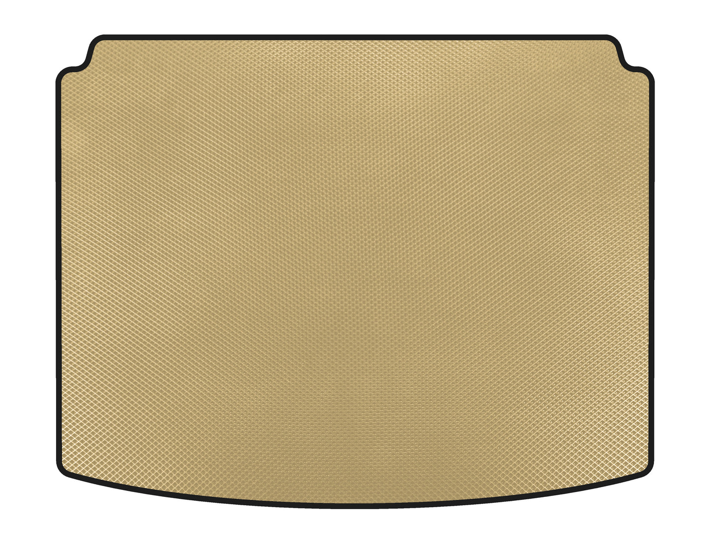 Trunk Mat EVA (SD, Beige) for Citroen C-4 2004-2010 - image 1