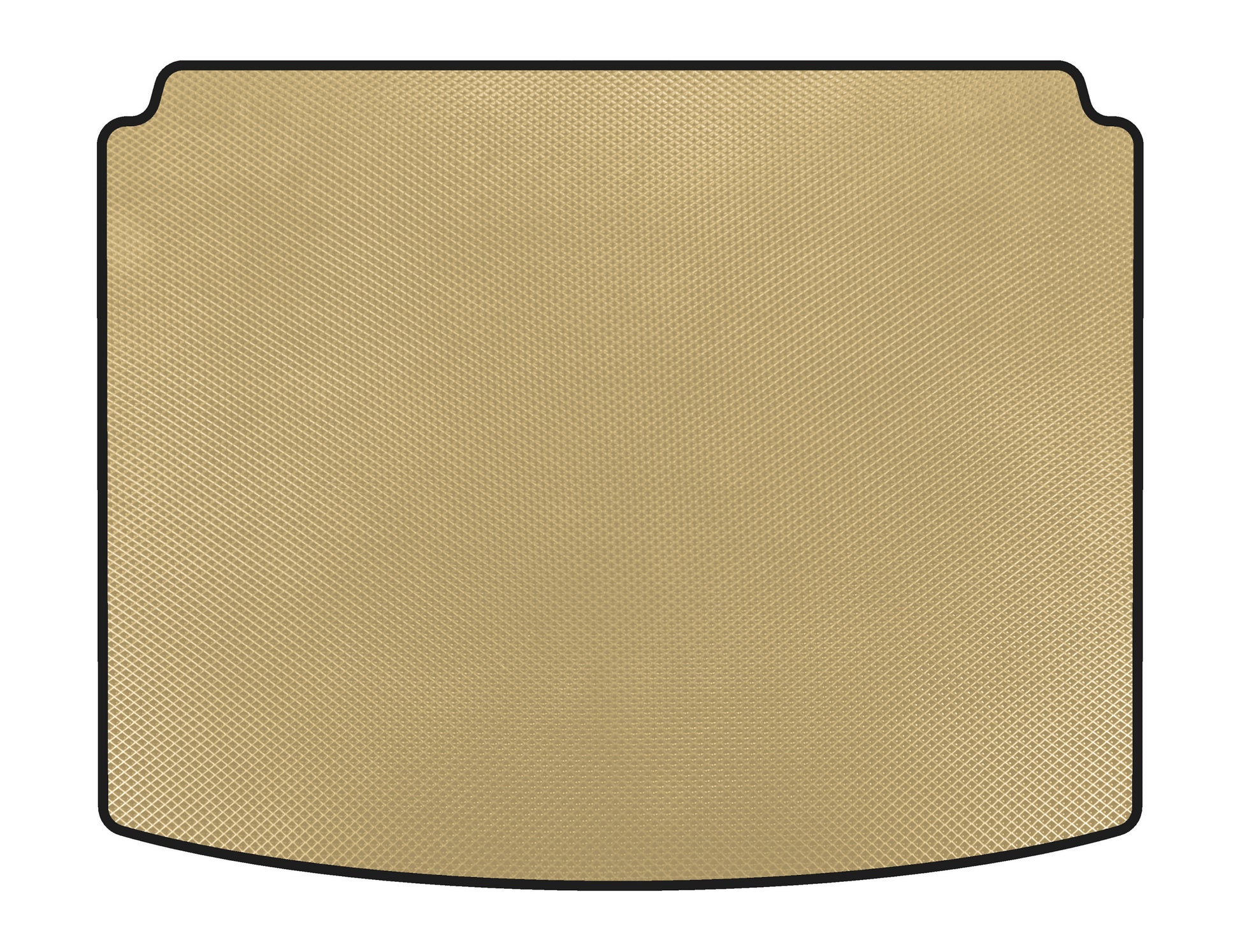 Trunk Mat EVA (SD, Beige) for Citroen C-4 2004-2010 - image 1