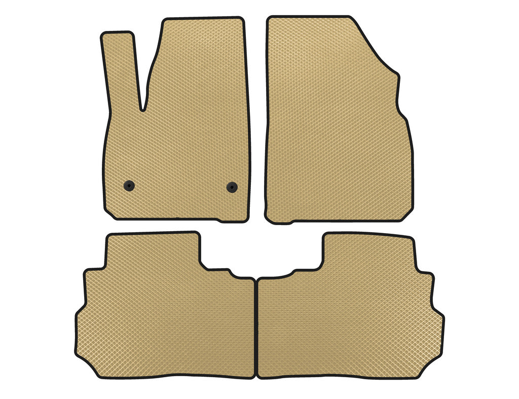 EVA Floor Mats (Beige) for Cadillac XT5 2016- - image 1