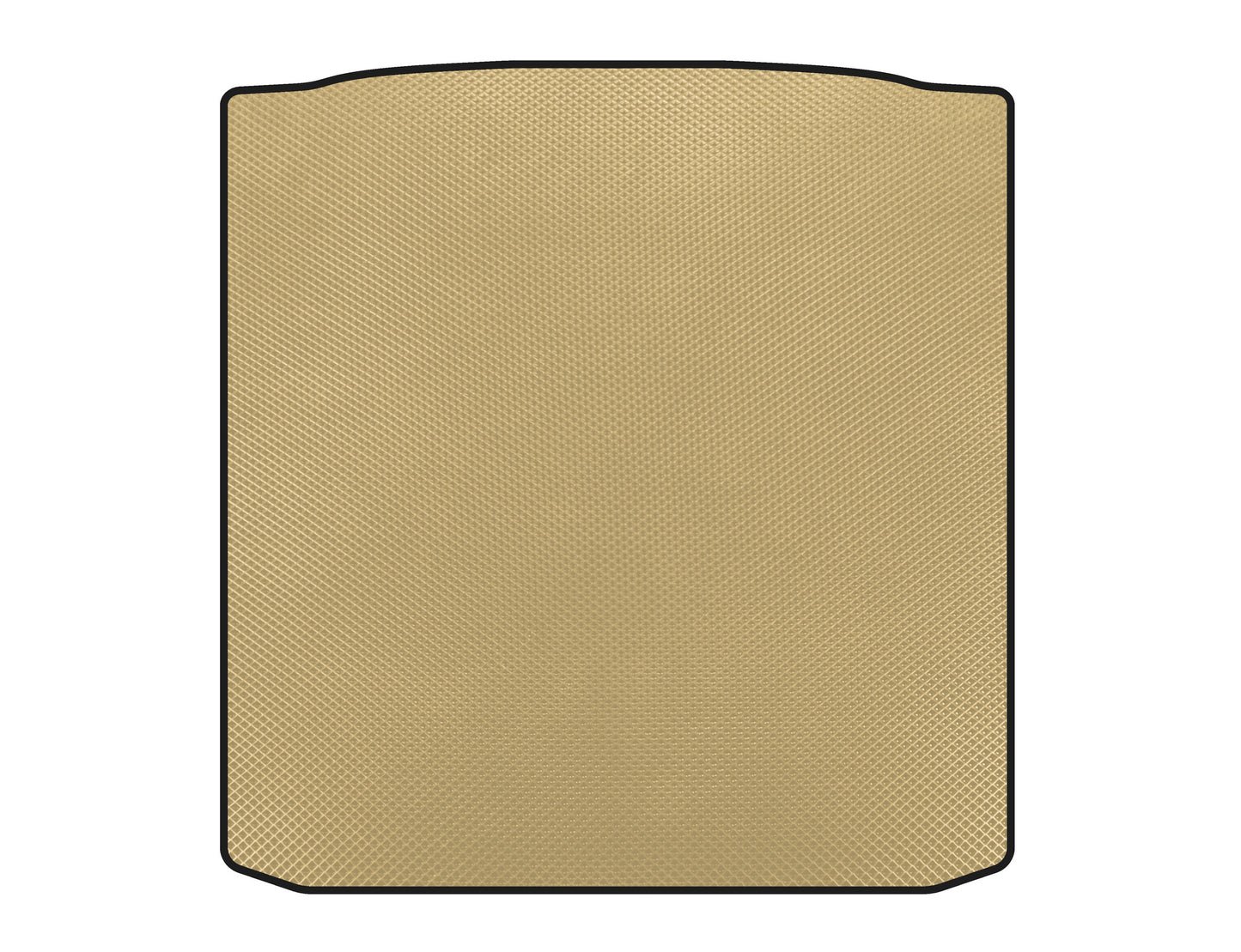 Trunk mat (single false floor, SW, Beige) for Skoda Superb 2009-2015 - image 1