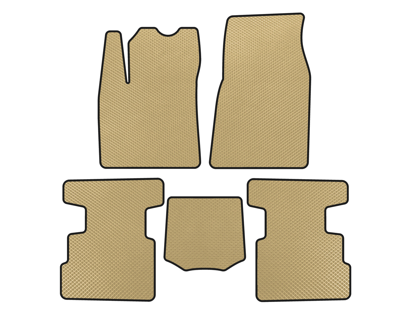 EVA Floor Mats (Beige) for Great Wall Haval H6 III 2020- - image 1