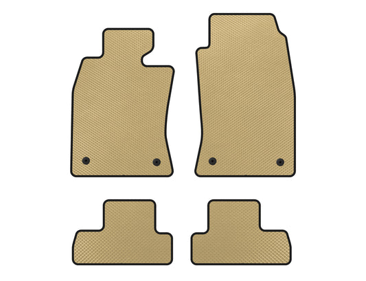 EVA Floor Mats (for R50, Beige) for Mini Cooper R50/52/53 2000-2006 - image 1