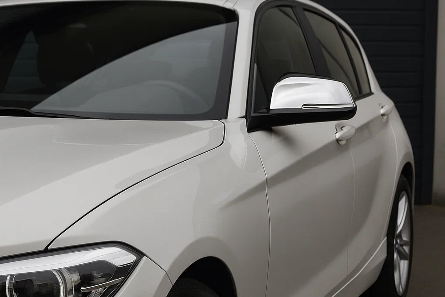 Mirror Covers (2 pcs, Stainless Steel) Carmos for BMW 1 Series F20/21 2011-2019 - image 1