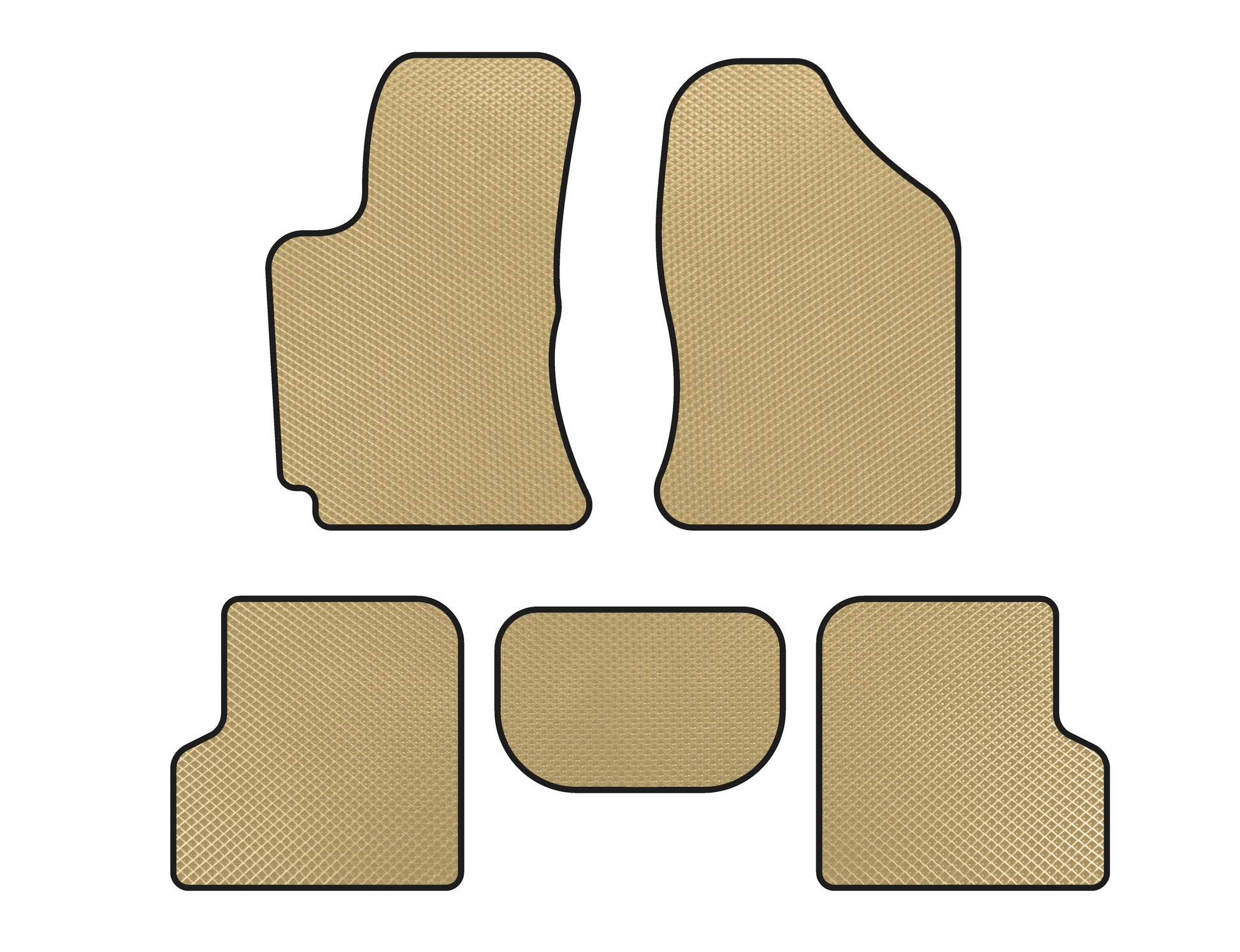 EVA Floor Mats (Beige) for Geely SL 2011- - image 1