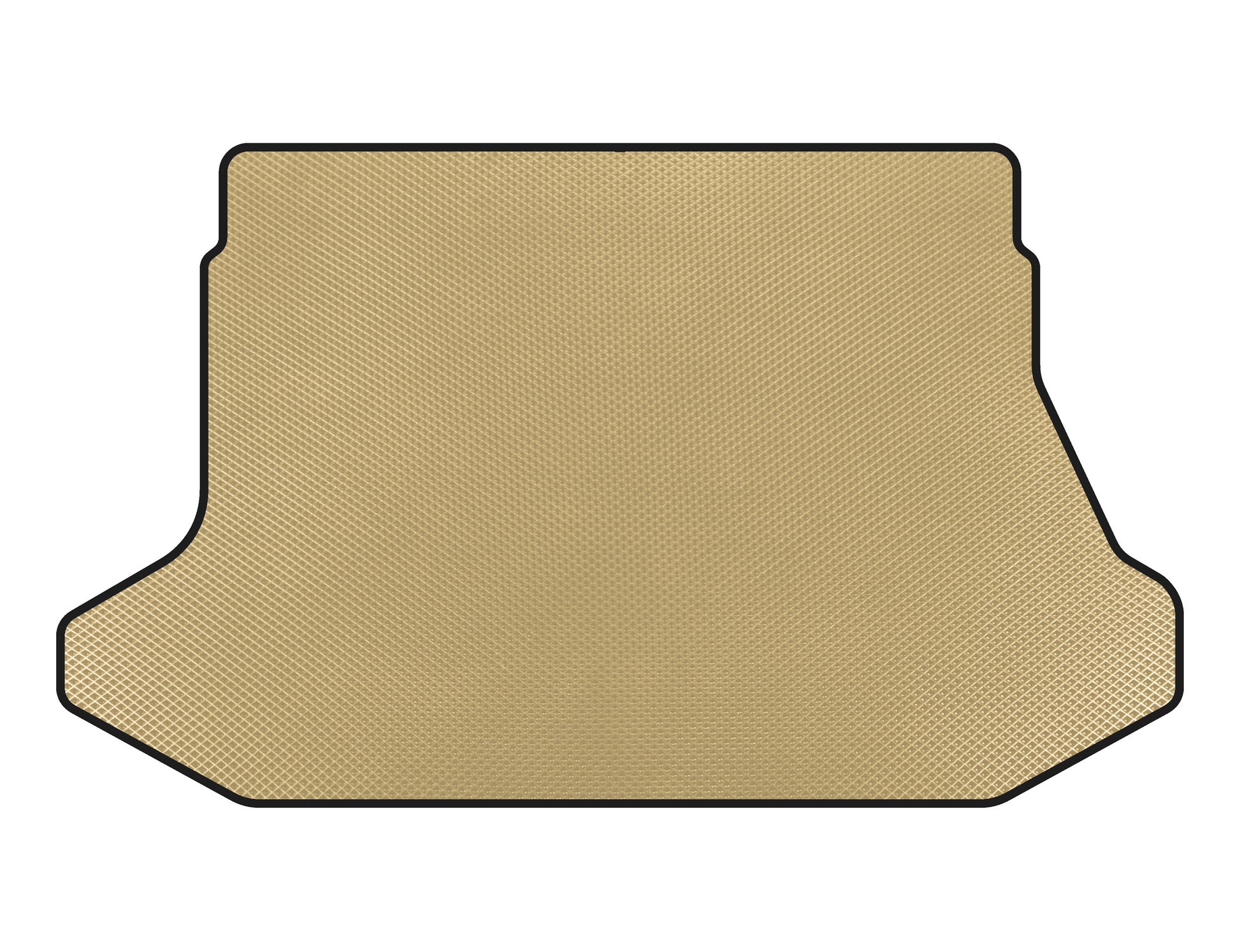 Trunk Mat EVA (HB, Beige) for Kia Cerato 1 2004-2009 - image 1