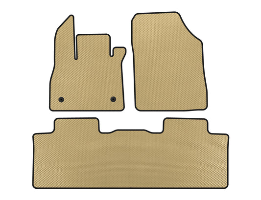 EVA Floor Mats (5-Seater, Beige) for Renault Espace 2014- - image 1