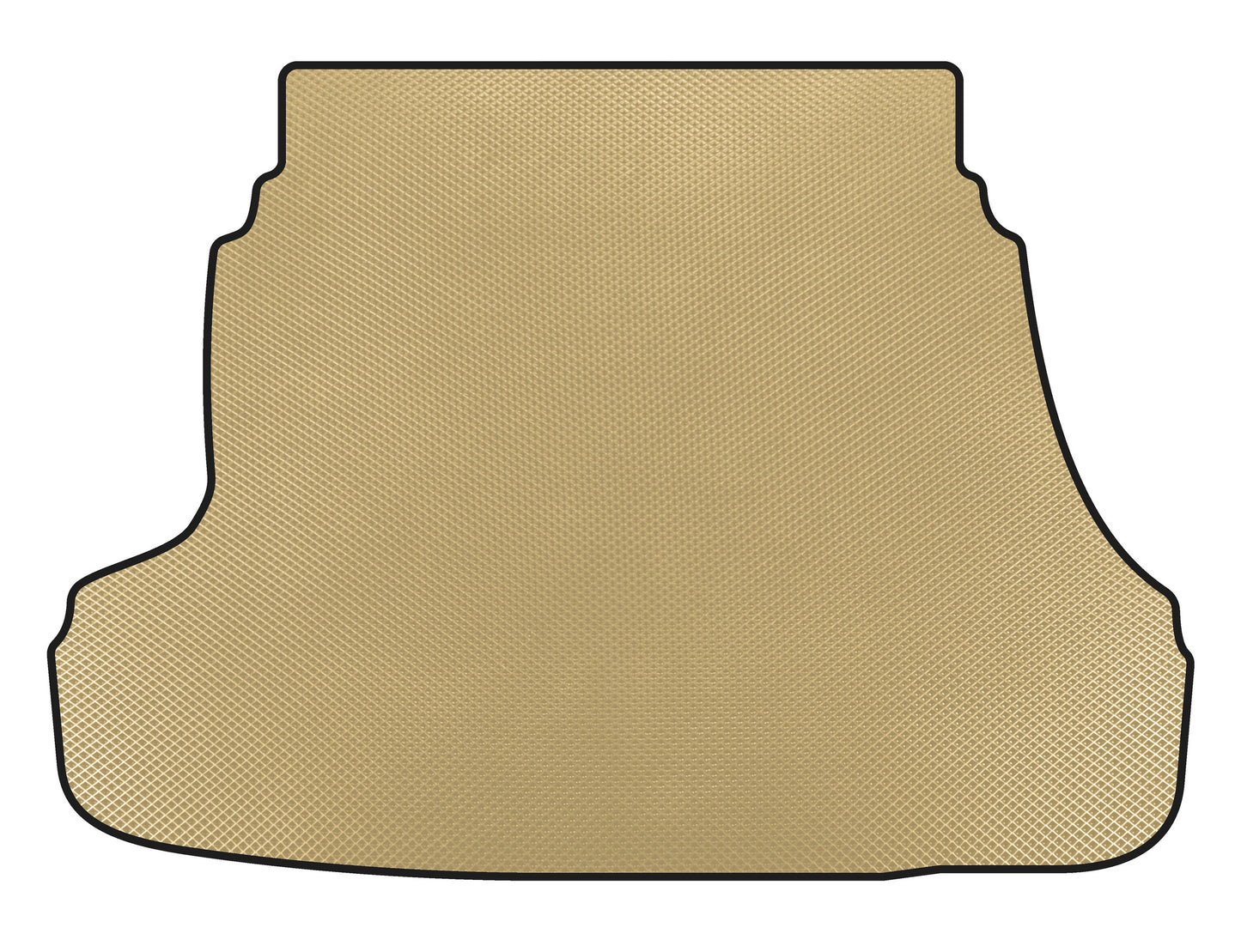 Trunk Mat EVA (SD, Beige) for Hyundai Elantra (HD) 2006-2011 - image 1