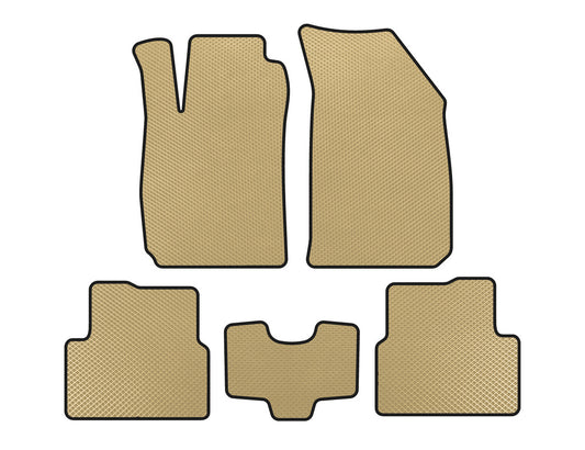 EVA Floor Mats (SD, Beige) for RAVON R4 2016-2020 - image 1