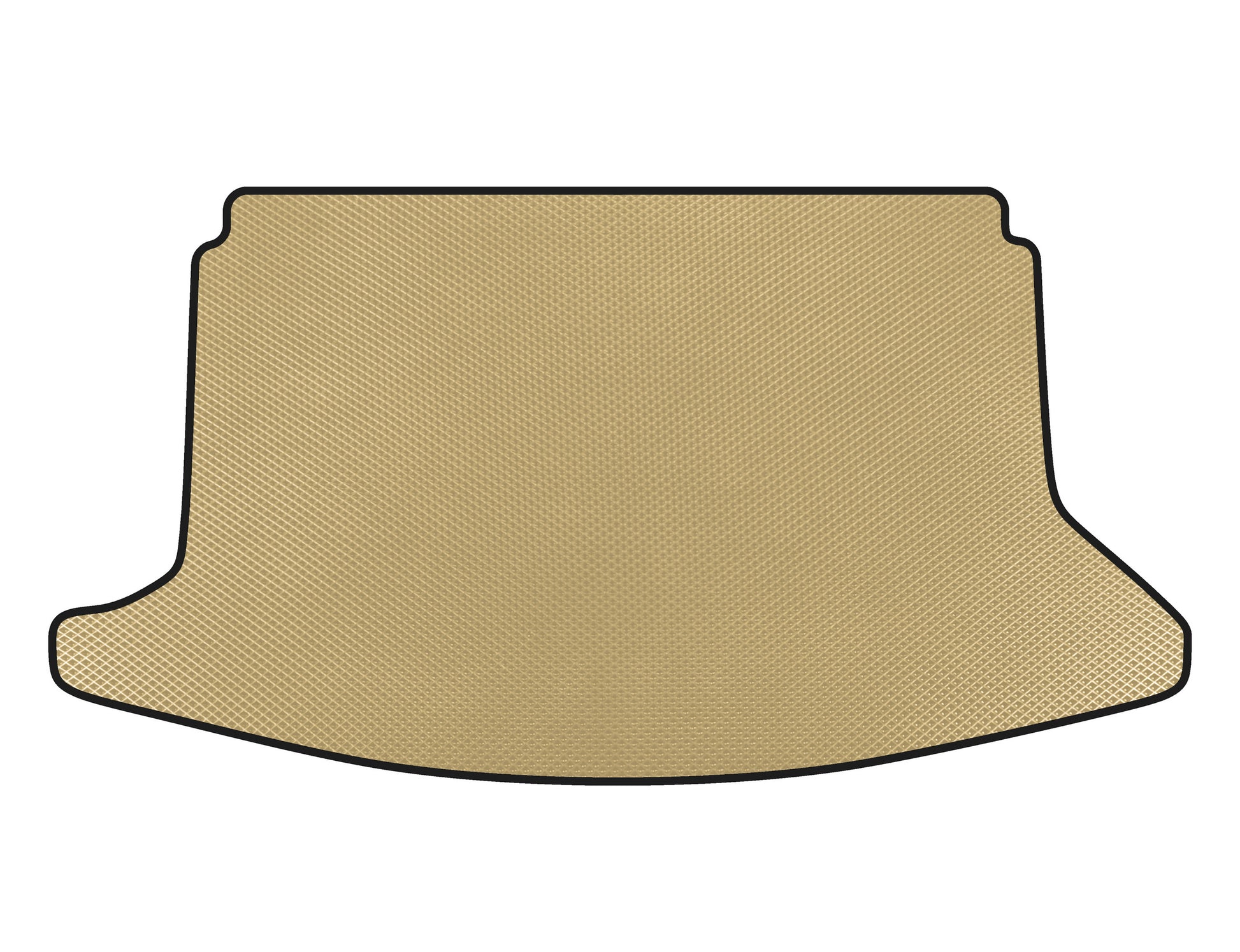 Trunk Mat (HB, 5-Door, Beige) for Hyundai I-30 2017- - image 1