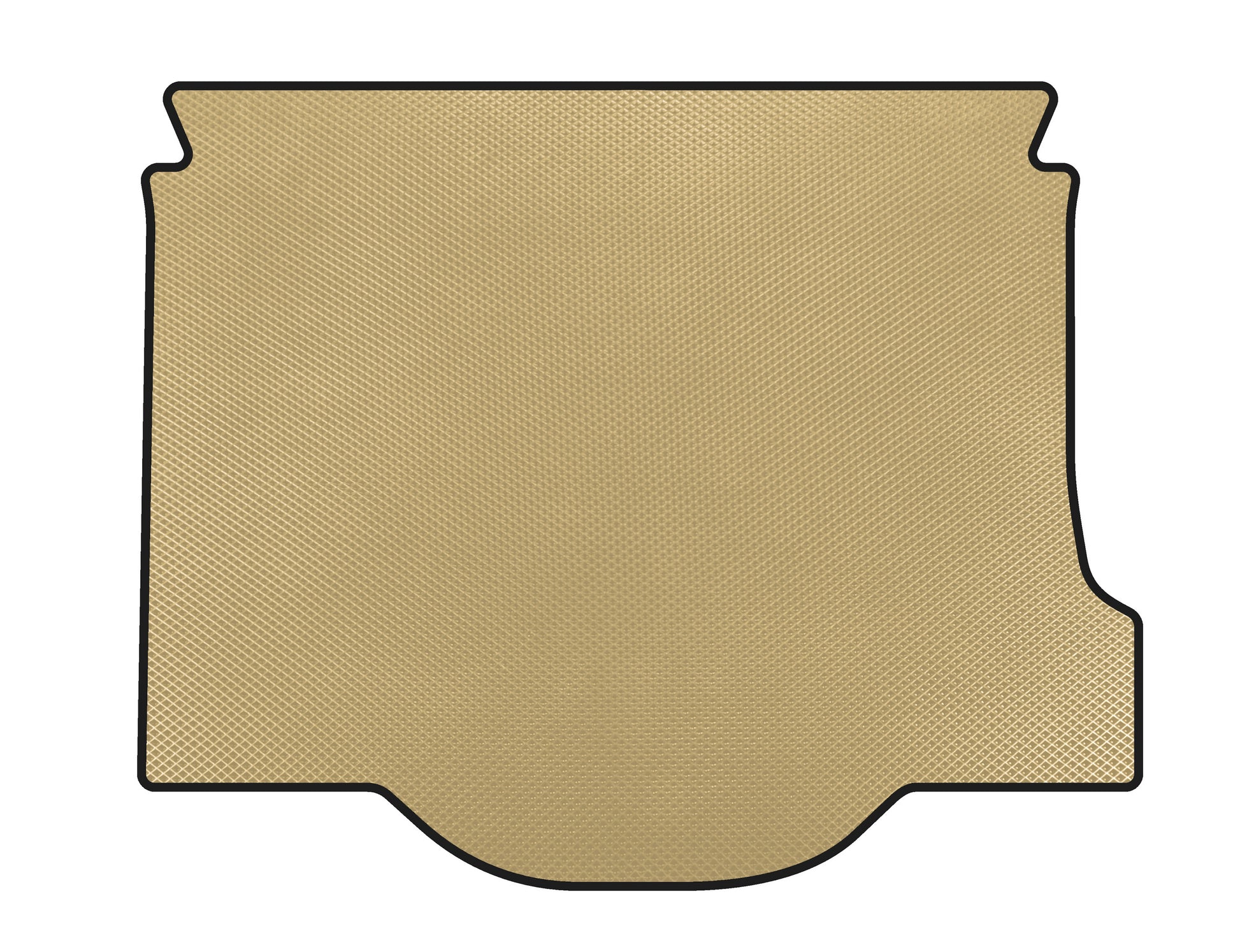 Trunk Mat EVA (SD, Beige) for Mazda 3 2003-2009 - image 1
