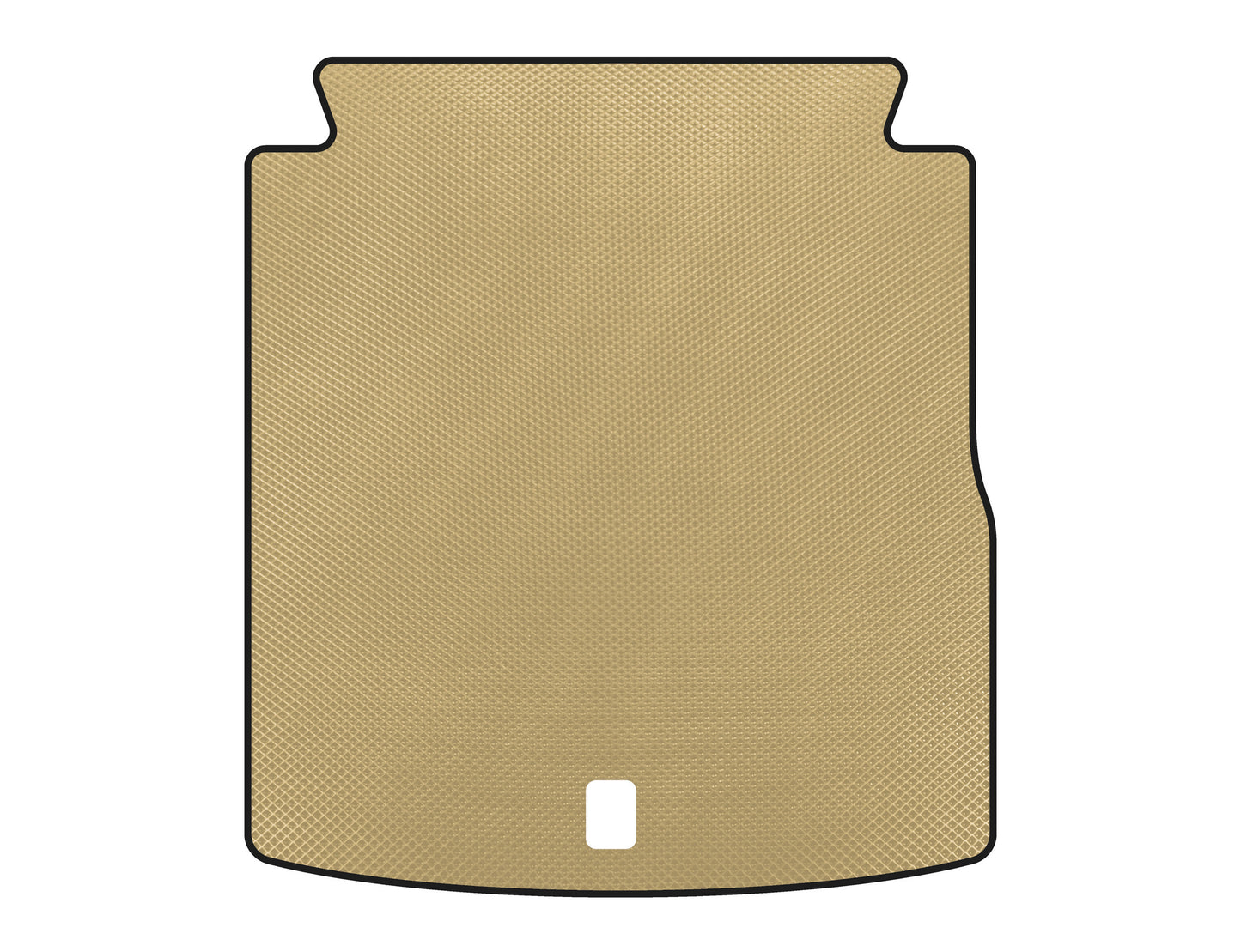 Trunk Mat EVA (SD, USA, Beige) for Volkswagen Passat B7 2012-2015 - image 1